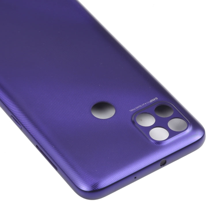 Battery Back Cover for Motorola Moto G9 Power XT2091-3 XT2091-4 (Purple)