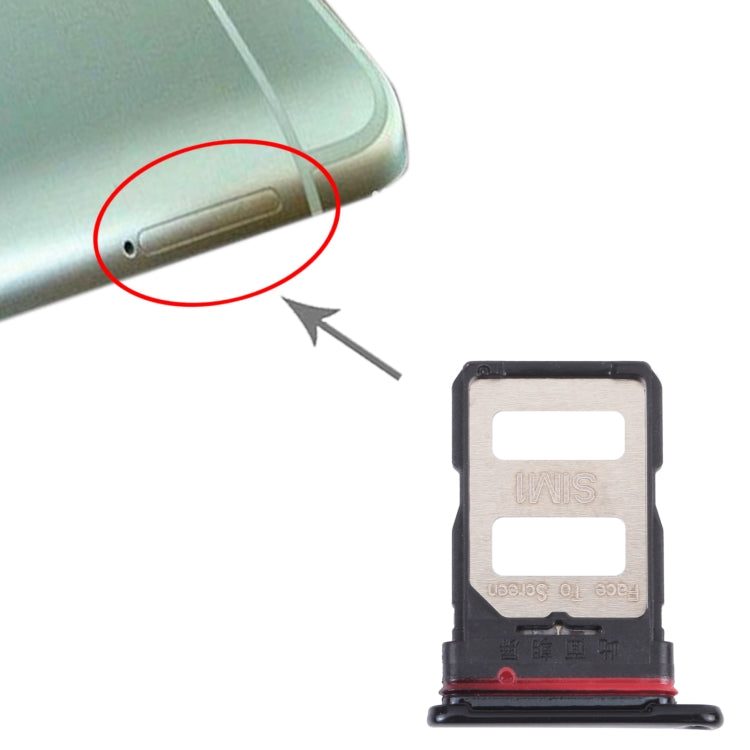 SIM Card Tray + SIM Card Tray for Xiaomi Redmi K40 Pro / Redmi K40 / Redmi K40 Pro+ / Poco F3 / Mi 11i / Mi 11X / Mi 11X Pro(Black) - Card Tray by PMc TechLife | Online Shopping South Africa | PMc TechLife | Buy Now Pay Later Mobicred