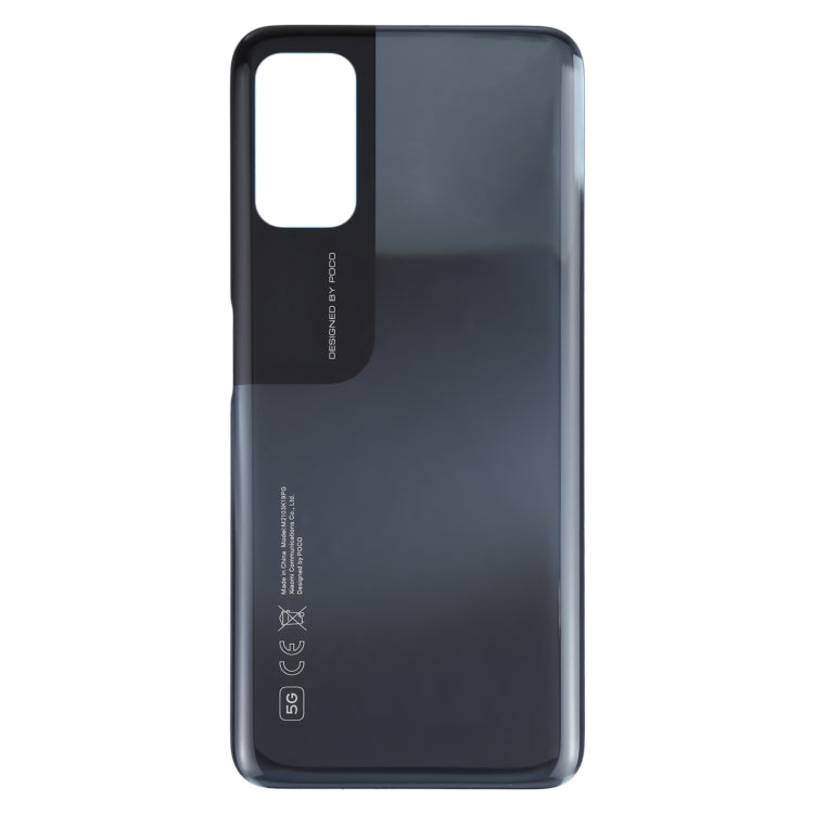Original Battery Back Cover for Xiaomi Poco M3 Pro 5G M2103K19PG, M2103K19PI(Black)