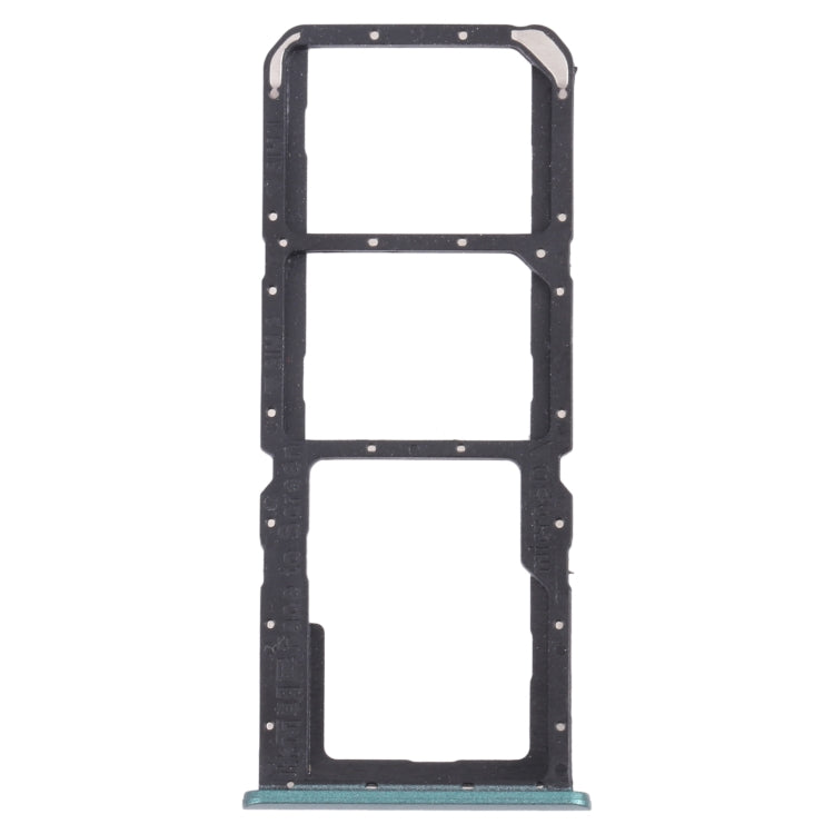 For OPPO Realme 7i RMX2103 SIM Card Tray + SIM Card Tray + Micro SD Card Tray (Green)