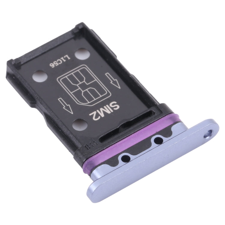 For OPPO Realme X50 Pro 5G RMX2075, RMX2071, RMX2076 SIM Card Tray + SIM Card Tray (Silver)