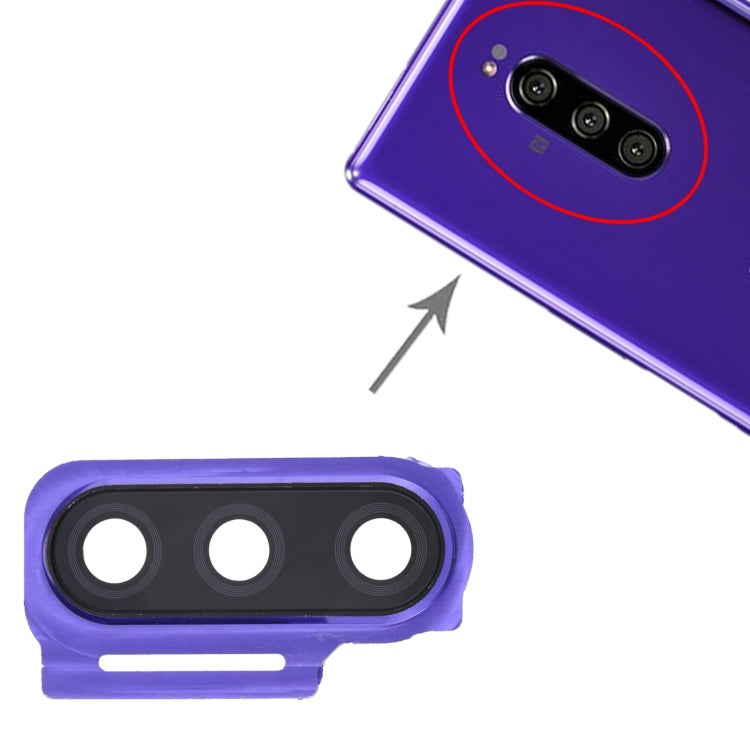 Camera Lens Cover for Sony Xperia 1 / Xperia XZ4 (Purple) - Camera by PMC TechLife | Online Shopping South Africa | PMC TechLife | Buy Now Pay Later Mobicred