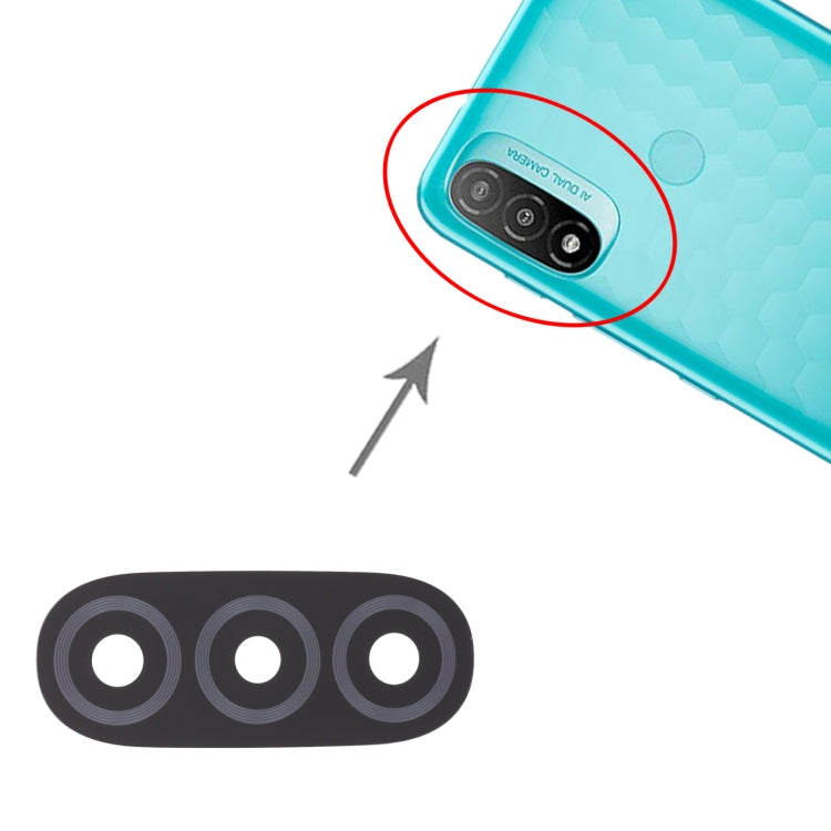 10 PCS Back Camera Lens for Motorola Moto E20 XT2155 XT2155-1 - Camera Accessories by PMC TechLife | Online Shopping South Africa | PMC TechLife | Buy Now Pay Later Mobicred