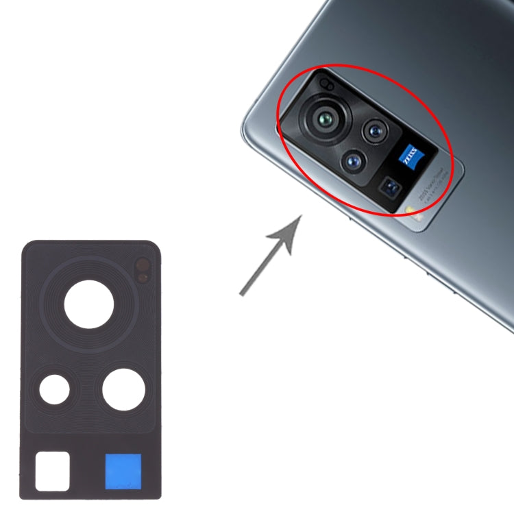 For Vivo X60 Pro V2047A, V2047 10pcs Back Camera Lens - Camera Parts by PMc TechLife | Online Shopping South Africa | PMc TechLife | Buy Now Pay Later Mobicred