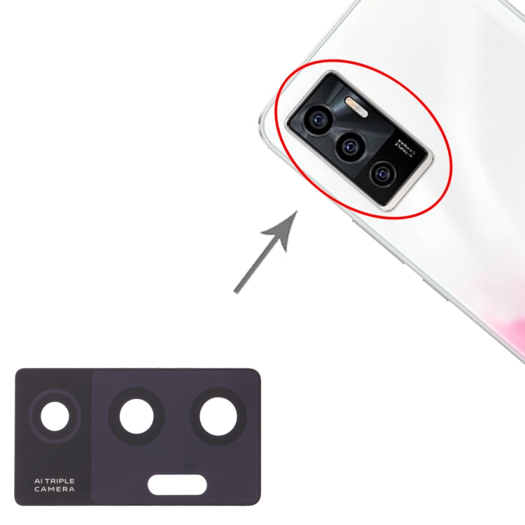For Vivo S10e 10pcs Back Camera Lens - Camera Parts by PMC TechLife | Online Shopping South Africa | PMC TechLife