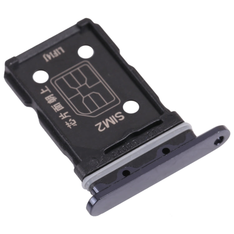 For OPPO Reno6 Pro 5G SIM Card Tray + SIM Card Tray (Black)