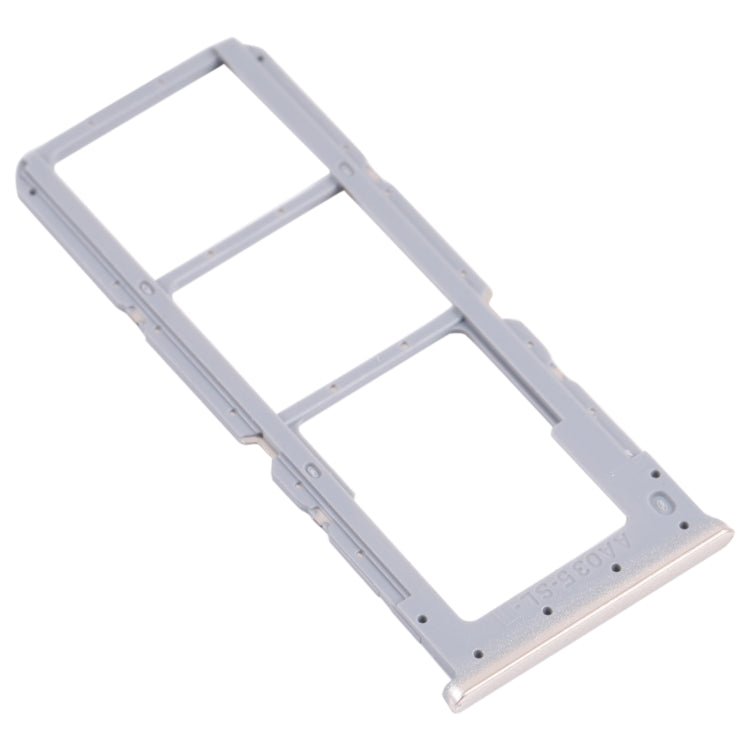 For OPPO A54S CPH2273 SIM Card Tray + SIM Card Tray + Micro SD Card Tray (Gold)