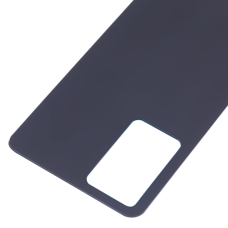 For OPPO Reno7 Pro 5G Glass Battery Back Cover (Black)