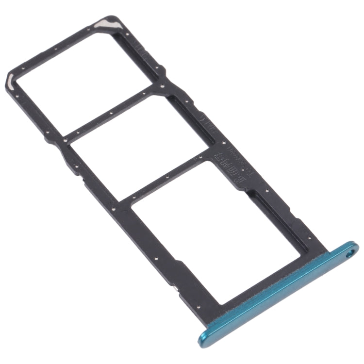 SIM Card Tray + SIM Card Tray + Micro SD Card Tray for Honor 20e (Green)