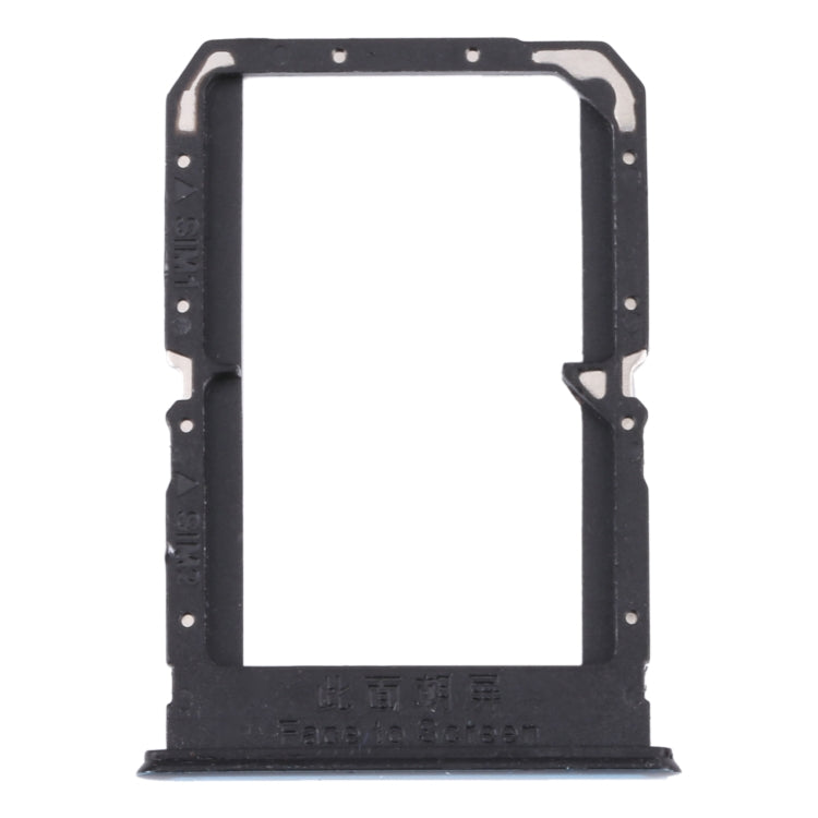 For OnePlus Ace Racing SIM Card Tray + SIM Card Tray (Blue)