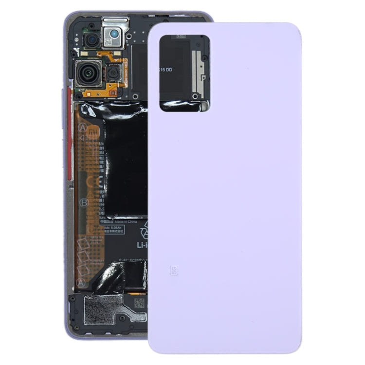 For Xiaomi 11i Glass Battery Back Cover(Purple)