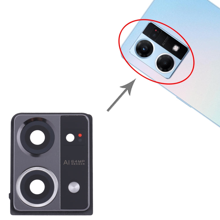 For OPPO F21 Pro Original Camera Lens Cover(Black) - Camera Series by PMC TechLife | Online Shopping South Africa | PMC TechLife