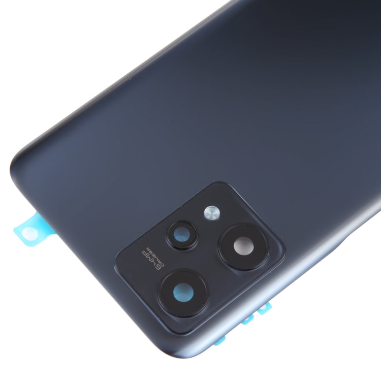 For Realme 9 Pro Original Battery Back Cover with Camera Lens Cover(Black)