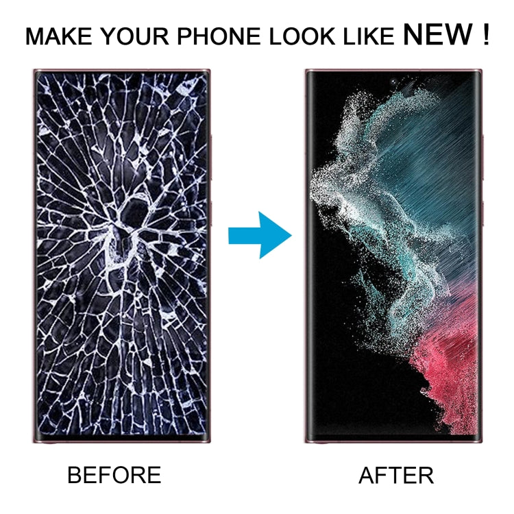 For Samsung Galaxy S22 Ultra 5G SM-S908B EU Edition 6.78 inch OLED LCD Screen Digitizer Full Assembly with Frame(Silver) - free shipping - PMc TechLife - Order now!