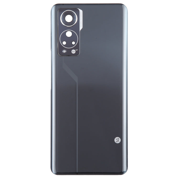 For ZTE Axon 30 5G A2322 Battery Back Cover with Camera Lens Cover(Black)