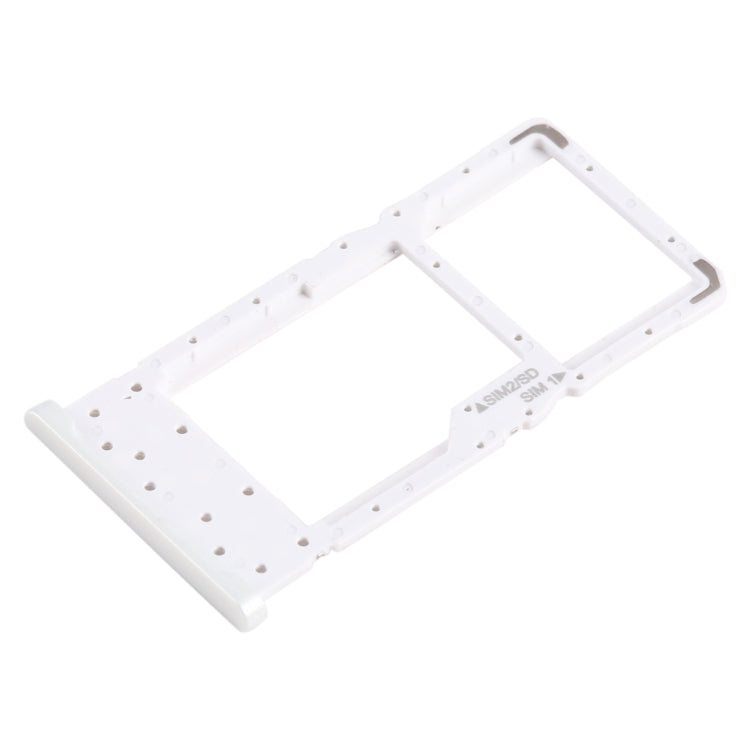 For Nokia X10 Original SIM + SIM / Micro SD Card Tray (White)