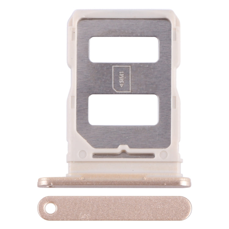 For Huawei Enjoy 60X SIM Card Tray (Gold)