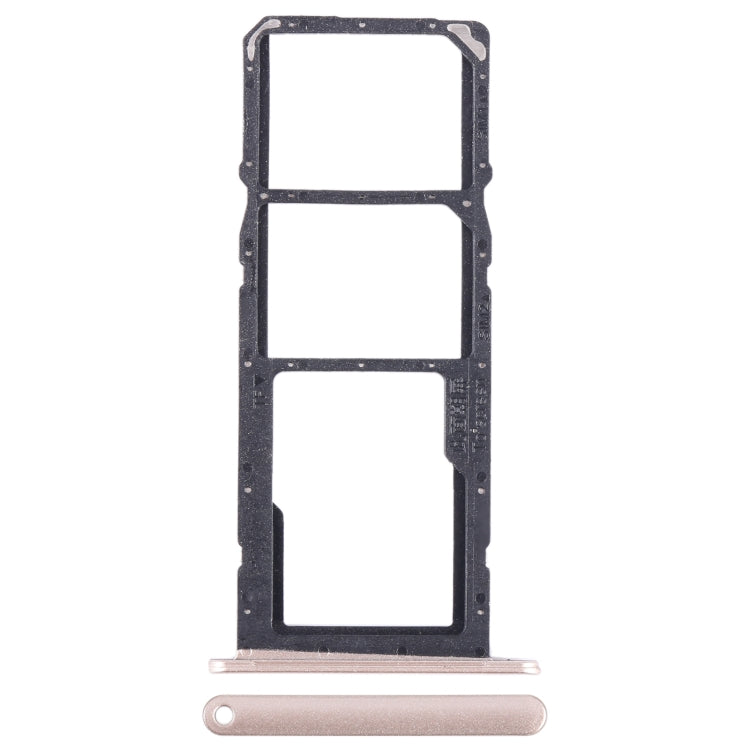 For Honor 10X Lite SIM + SIM + Micro SD Card Tray (Gold)