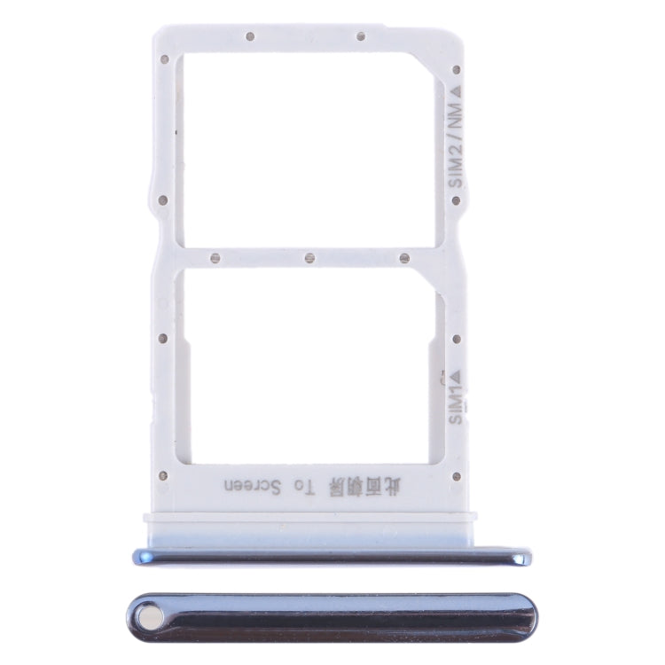 For Honor X10 Pro SIM + SIM / NM Card Tray (Silver)