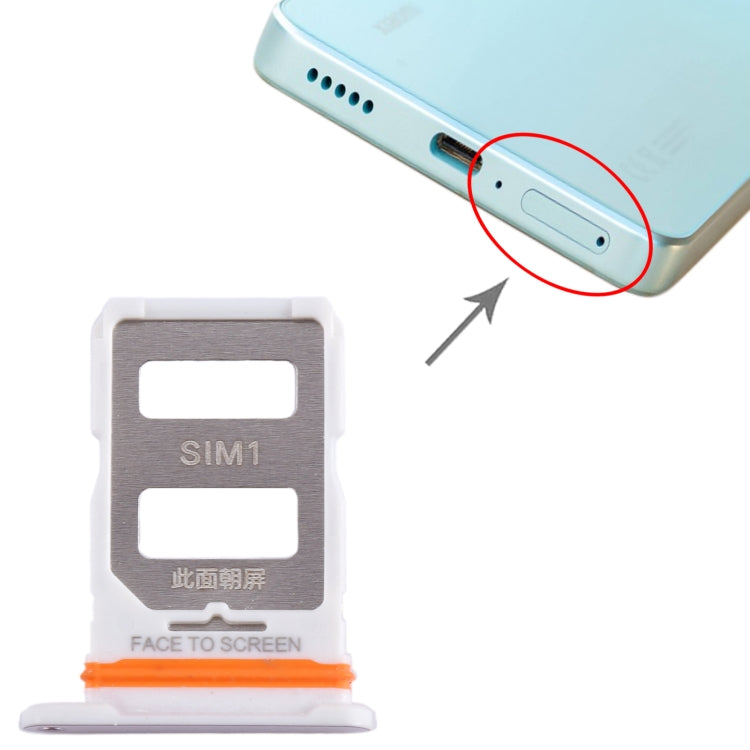 For Xiaomi 12 Lite SIM Card Tray + SIM Card Tray (Pink) - Card Tray by PMC TechLife | Online Shopping South Africa | PMC TechLife