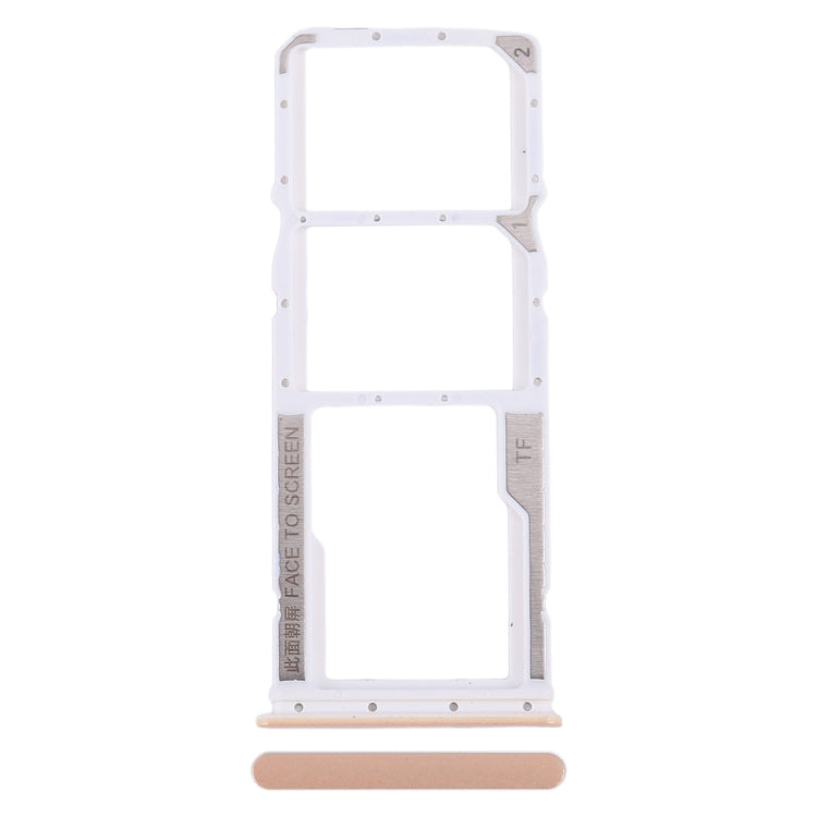 For Xiaomi Redmi Note 12 4G SIM Card Tray + SIM Card Tray + Micro SD Card Tray (Pink)