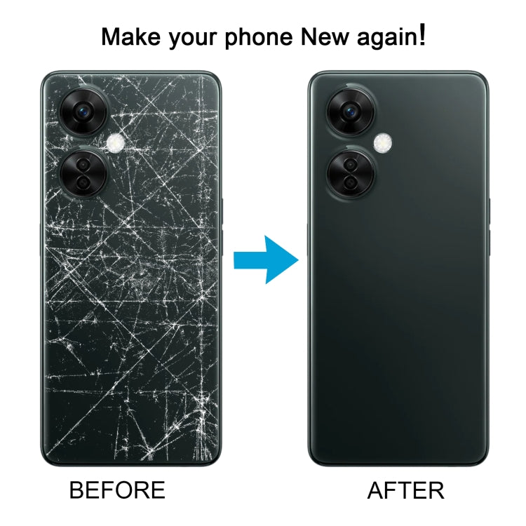 For OnePlus Nord CE 3 Lite Original Battery Back Cover with Camera Lens Cover(Green)
