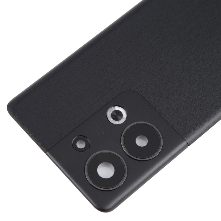 For OPPO Reno9 Pro+ Original Battery Back Cover with Camera Lens Cover(Black)