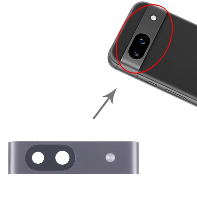 For Google Pixel 8a Original Camera Lens Cover (Black) - Camera Parts by PMC TechLife | Online Shopping South Africa | PMC TechLife | Buy Now Pay Later Mobicred