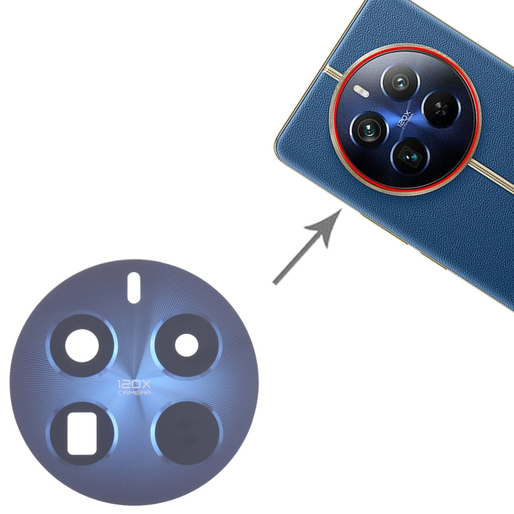 For Realme 12 Pro+ 10pcs Original Back Camera Lens (Blue) - Camera Series by PMC TechLife | Online Shopping South Africa | PMC TechLife | Buy Now Pay Later Mobicred