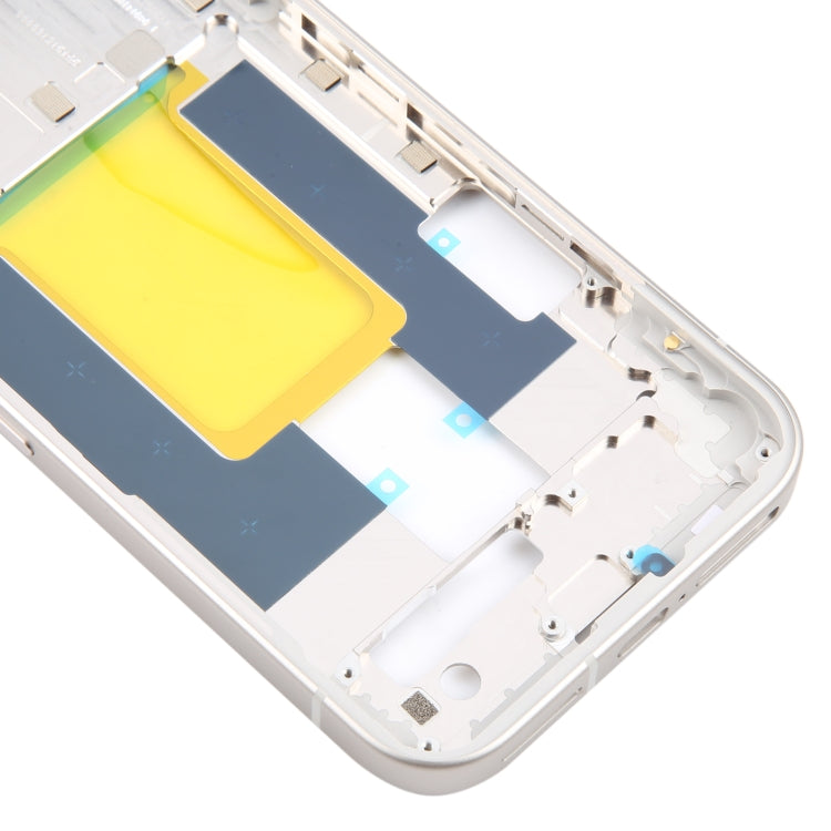 For Google Pixel 9 Original Front Housing LCD Frame Bezel Plate (Gold)