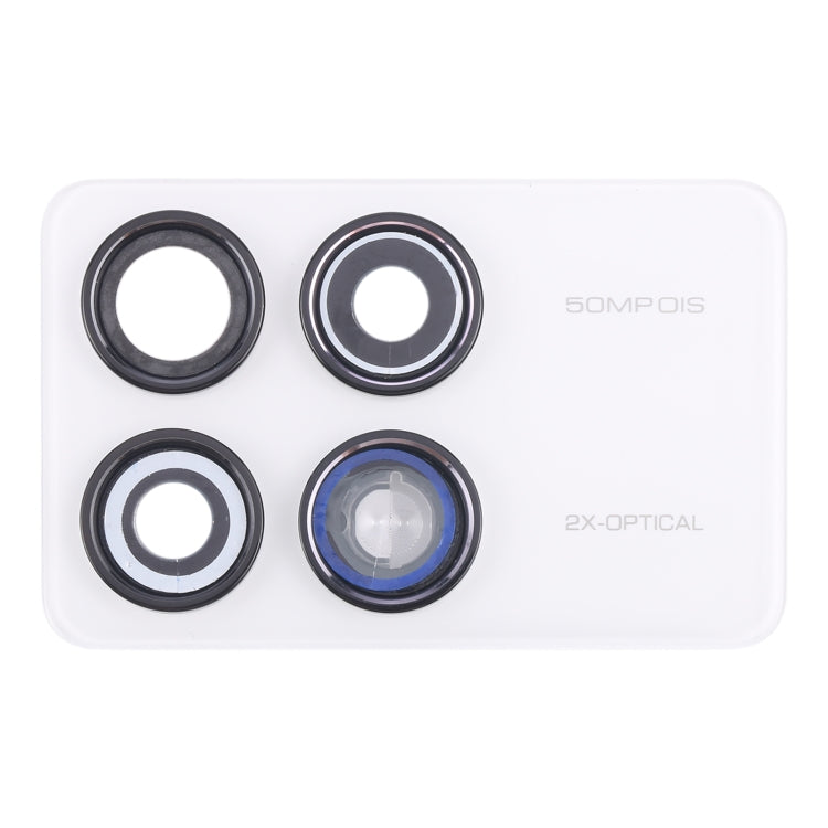 For Xiaomi Redmi K70 Pro Back Camera Lens Frame (White)