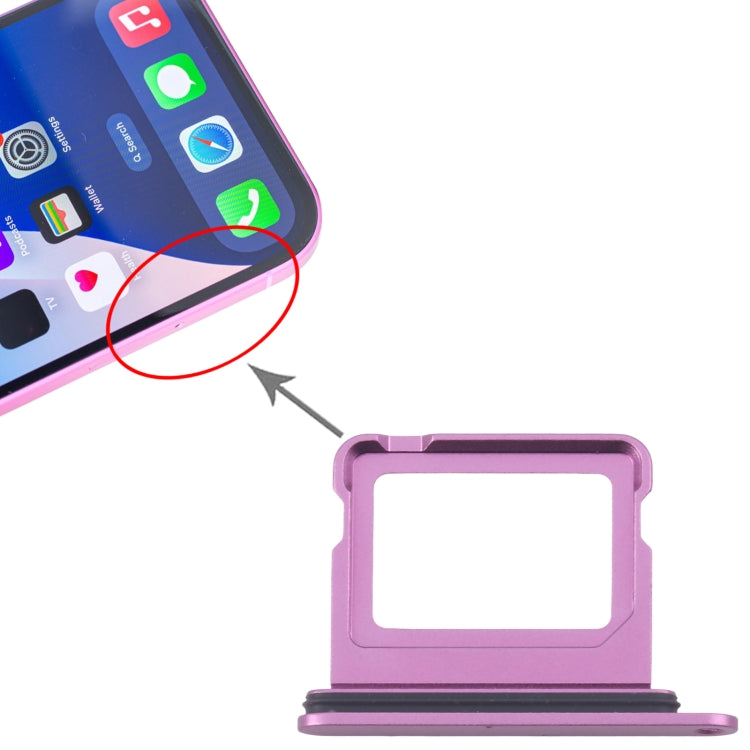For iPhone 16 Plus SIM + SIM Card Tray (Purple) - by PMC Jewellery | Online Shopping South Africa | PMC Jewellery | Buy Now Pay Later Mobicred