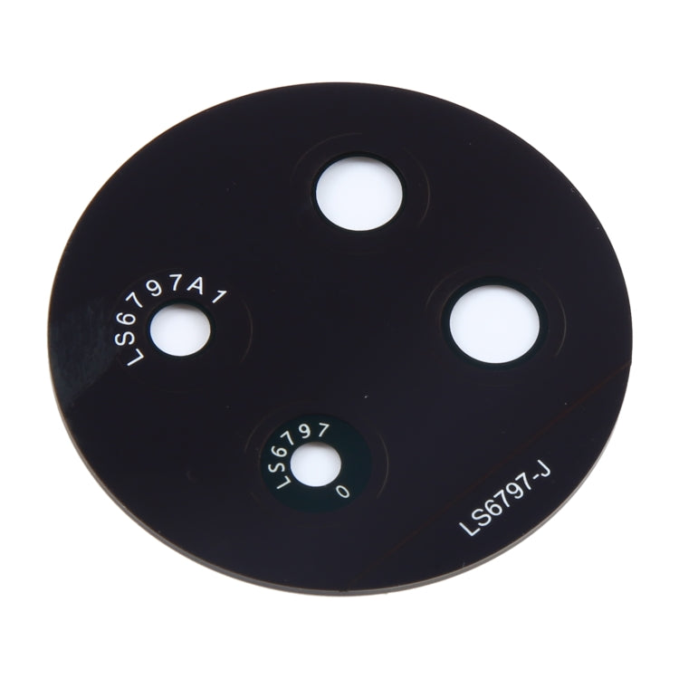 For Realme 13 Pro+ 10pcs Original Back Camera Lens (Black)