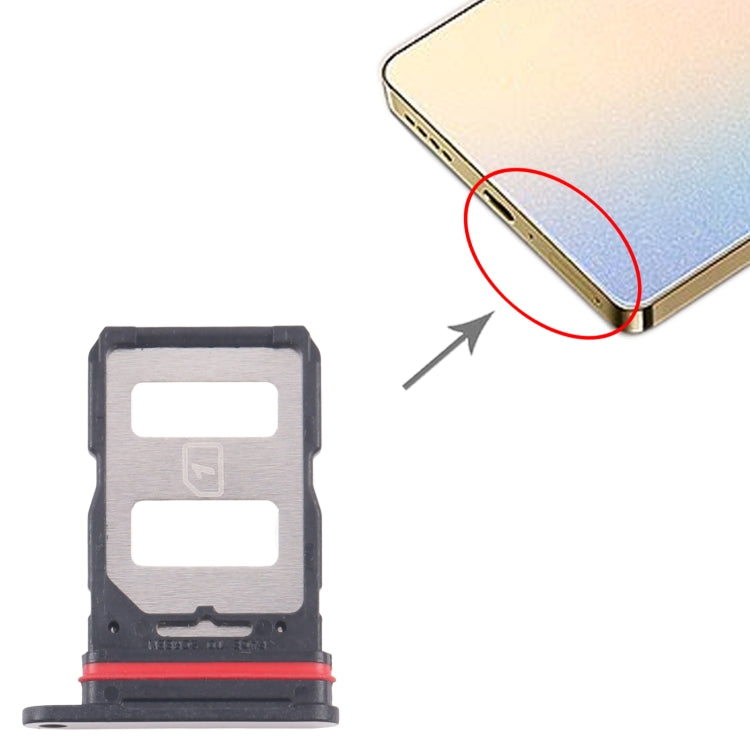 For Infinix Note 40 4G X6853 5pcs SIM Card Tray + SIM Card Tray (Gold) - Card Tray by PMc TechLife | Online Shopping South Africa | PMc TechLife | Buy Now Pay Later Mobicred