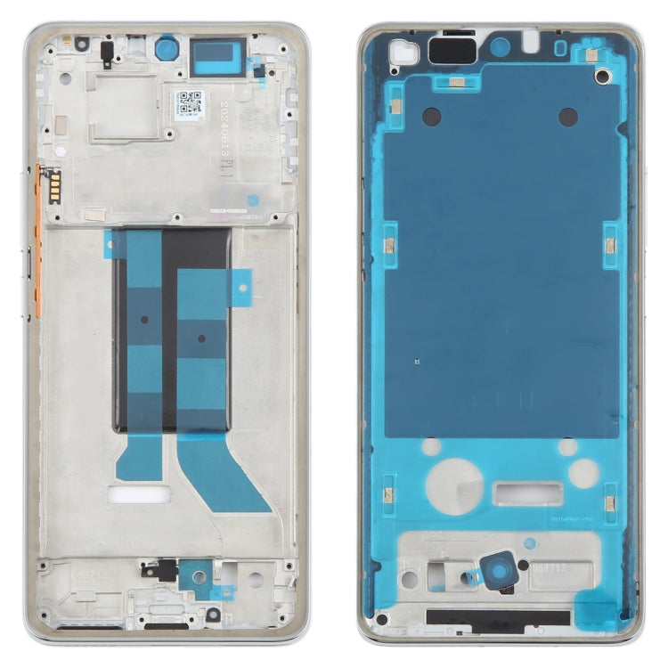For Xiaomi Redmi Note 14 Pro 5G Original Middle Frame Bezel Plate (Silver)