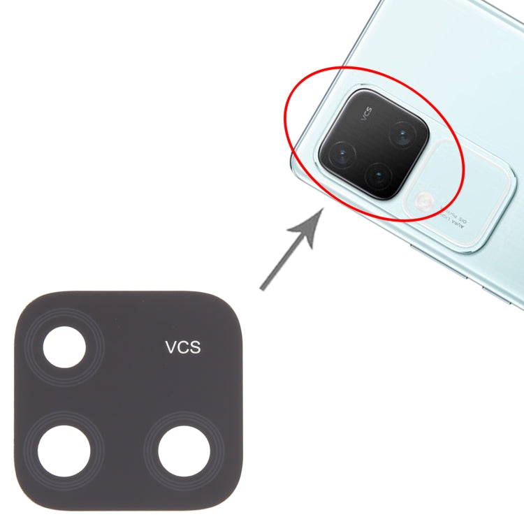 For vivo S18 Pro 10pcs OEM Back Camera Lens - Camera Parts by PMc TechLife | Online Shopping South Africa | PMc TechLife | Buy Now Pay Later Mobicred
