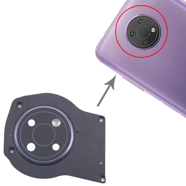 For Nokia G10 Original Rear Camera Lens Cover (Purple) - Camera by PMc TechLife | Online Shopping South Africa | PMc TechLife | Buy Now Pay Later Mobicred