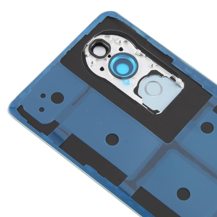 For vivo V40 Battery Back Cover with Camera Lens Cover(Blue)