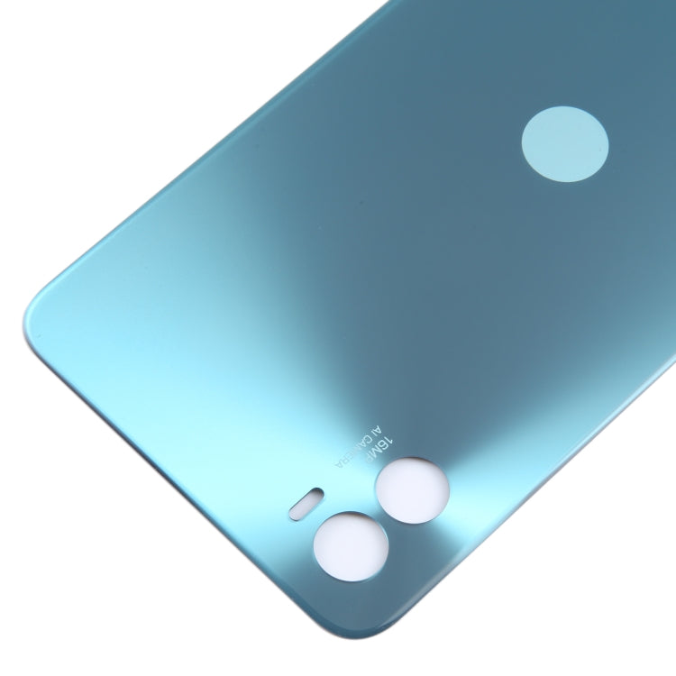 For Motorola Moto E32 India Original Battery Back Cover(Blue)