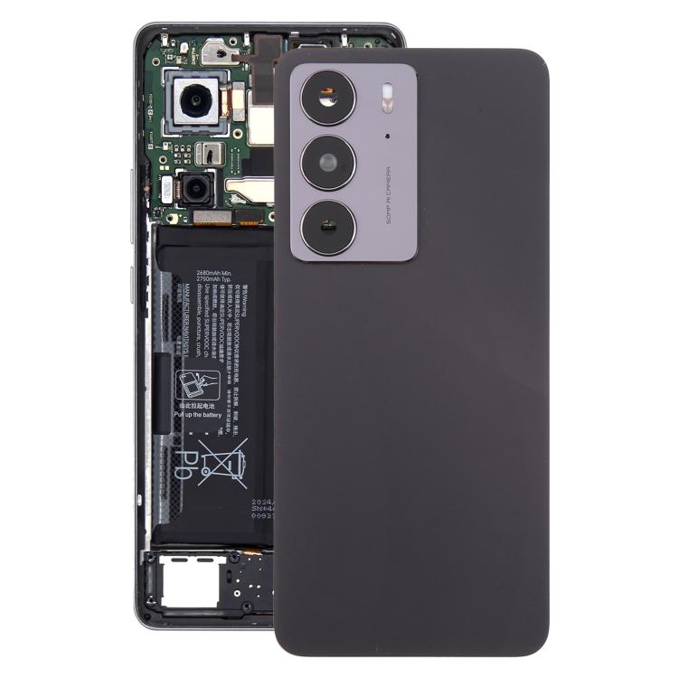For Realme C75 4G Original Back Cover with Camera Lens Cover(Black)