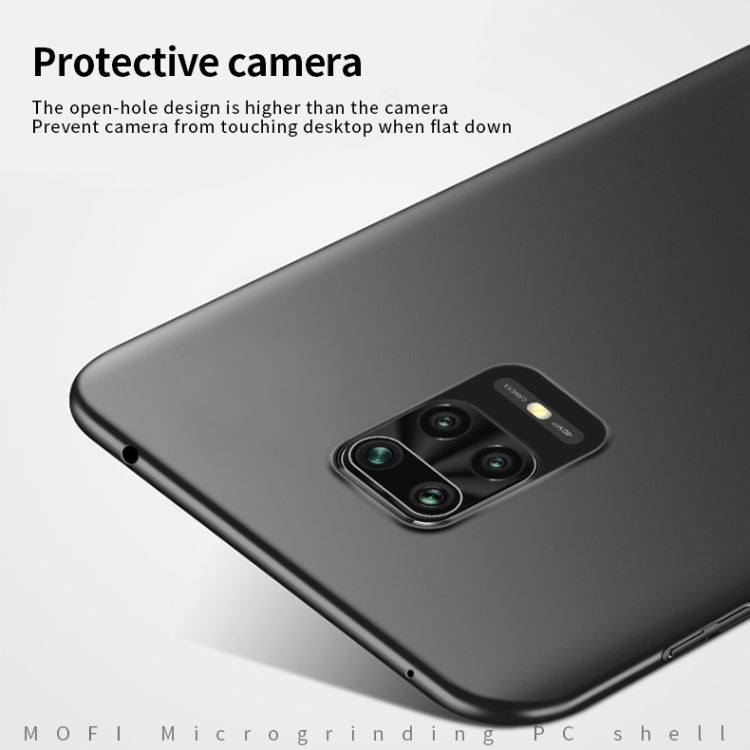 For Xiaomi RedMi Note9S/Note9Pro MOFI Frosted PC Ultra-thin Hard C(Blue)