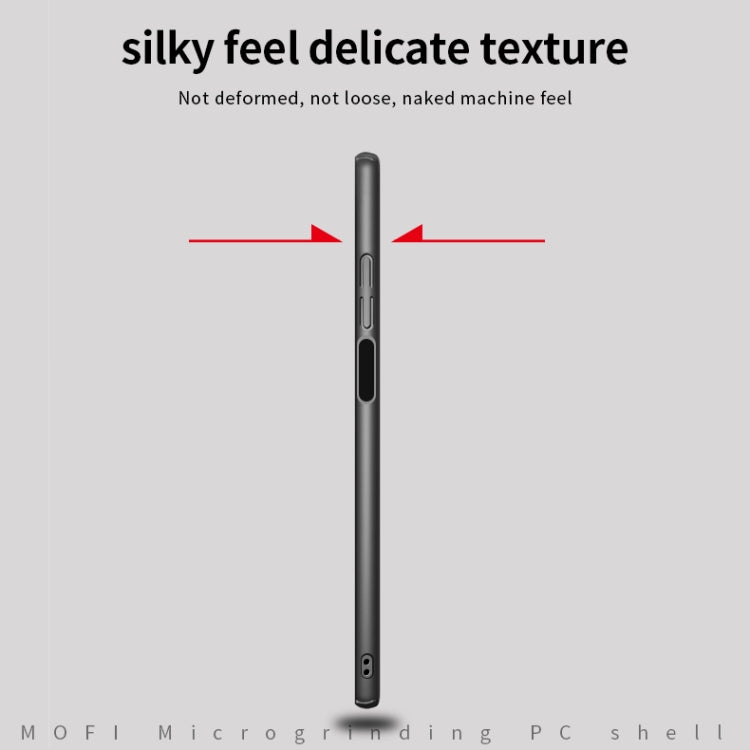 For Xiaomi RedMi Note9S/Note9Pro MOFI Frosted PC Ultra-thin Hard C(Blue)