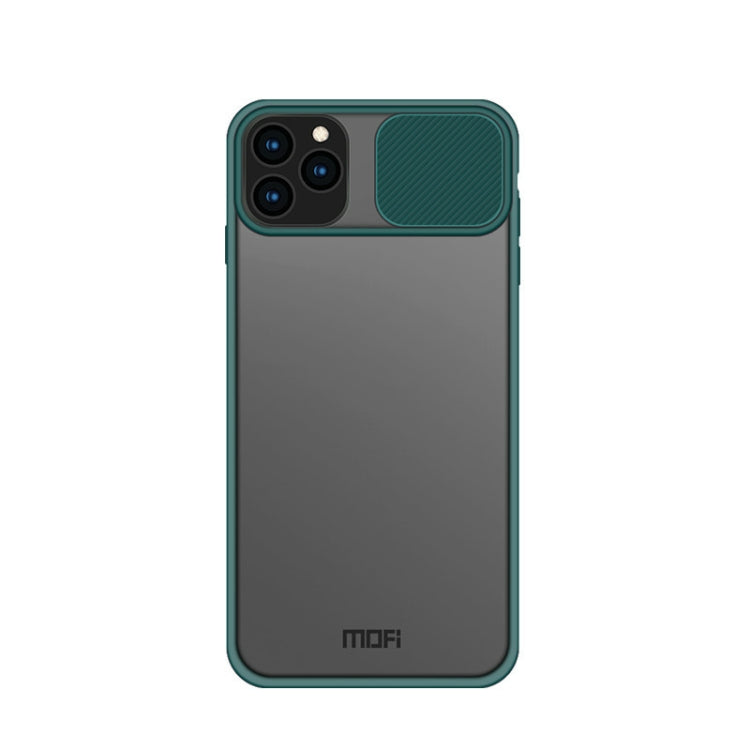 For iPhone 11 MOFI Xing Dun Series Translucent Frosted PC + TPU Privacy Anti-glare Shockproof All-inclusive Protective Case(Green)