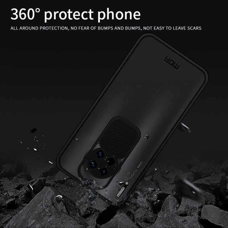 For Huawei Mate 30 MOFI Xing Dun Series PC + TPU Anti-peep Water-resistant And Anti-drop All-inclusive Protective Shell, Translucent Frosted(Purple)