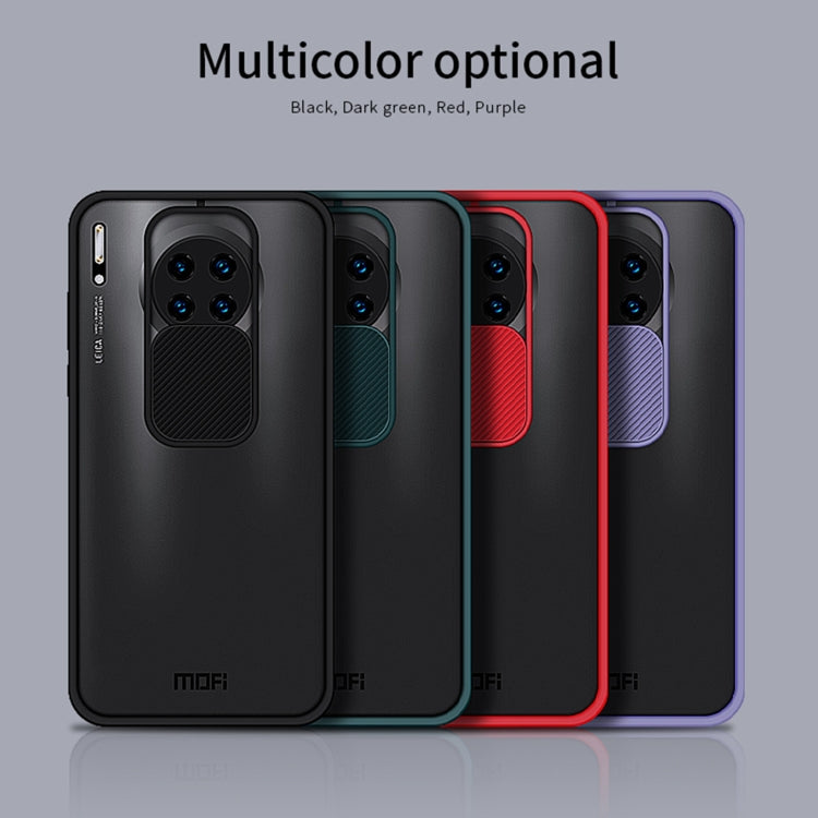 For Huawei Mate 30 Pro MOFI Xing Dun Series PC + TPU Anti-peep Water-resistant And Anti-drop All-inclusive Protective Shell, Translucent Frosted(Green)
