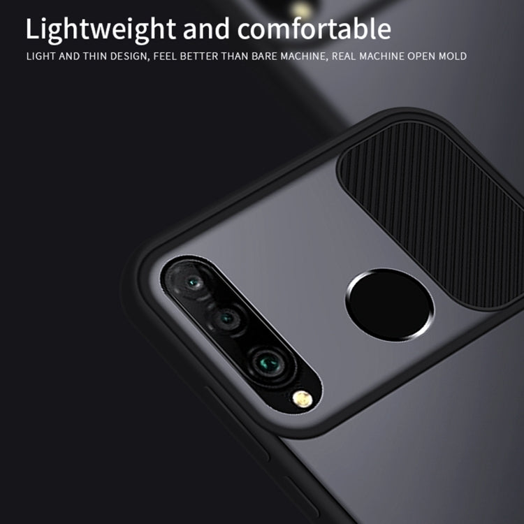 For Huawei P30 lite MOFI Xing Dun Series PC + TPU Anti-peep Water-resistant And Anti-drop All-inclusive Protective Shell, Translucent Frosted(Green)