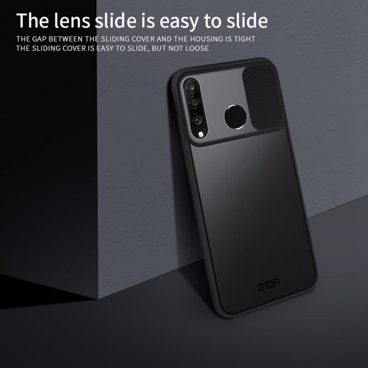 For Huawei P30 lite MOFI Xing Dun Series PC + TPU Anti-peep Water-resistant And Anti-drop All-inclusive Protective Shell, Translucent Frosted(Purple)