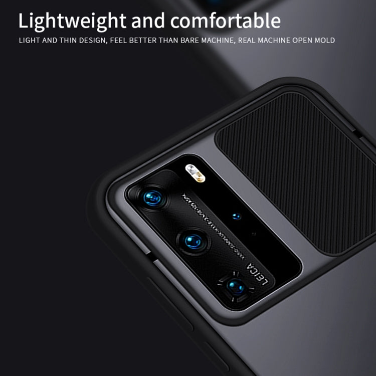 For Huawei P40 Pro MOFI Xing Dun Series PC + TPU Anti-peep Water-resistant And Anti-drop All-inclusive Protective Shell, Translucent Frosted(Purple)