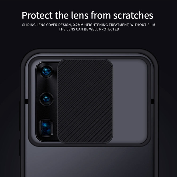 For Huawei P40 Pro+ MOFI Xing Dun Series PC + TPU Anti-peep Water-resistant And Anti-drop All-inclusive Protective Shell, Translucent Frosted(Red)