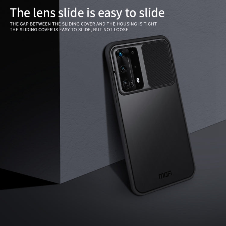 For Huawei P40 Pro+ MOFI Xing Dun Series PC + TPU Anti-peep Water-resistant And Anti-drop All-inclusive Protective Shell, Translucent Frosted(Purple)